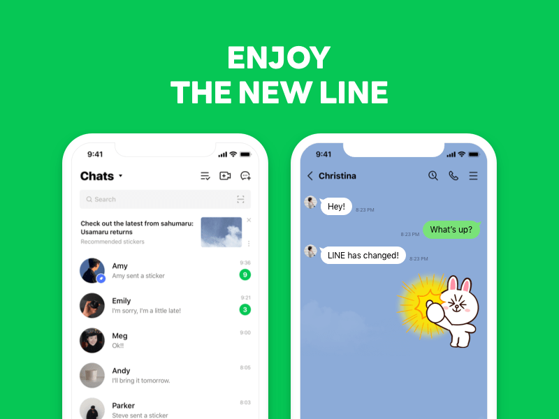 Finding people on Line